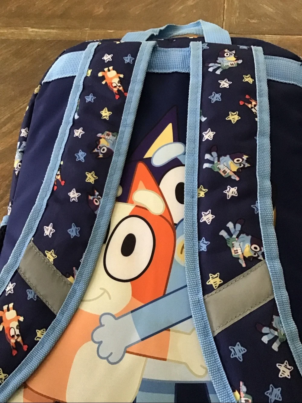 Bluey backpack full size, and lunch box